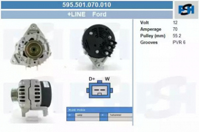 CV PSH 595501070010 -  Генератор